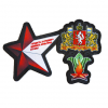Шеврон вышитый, нить обычная